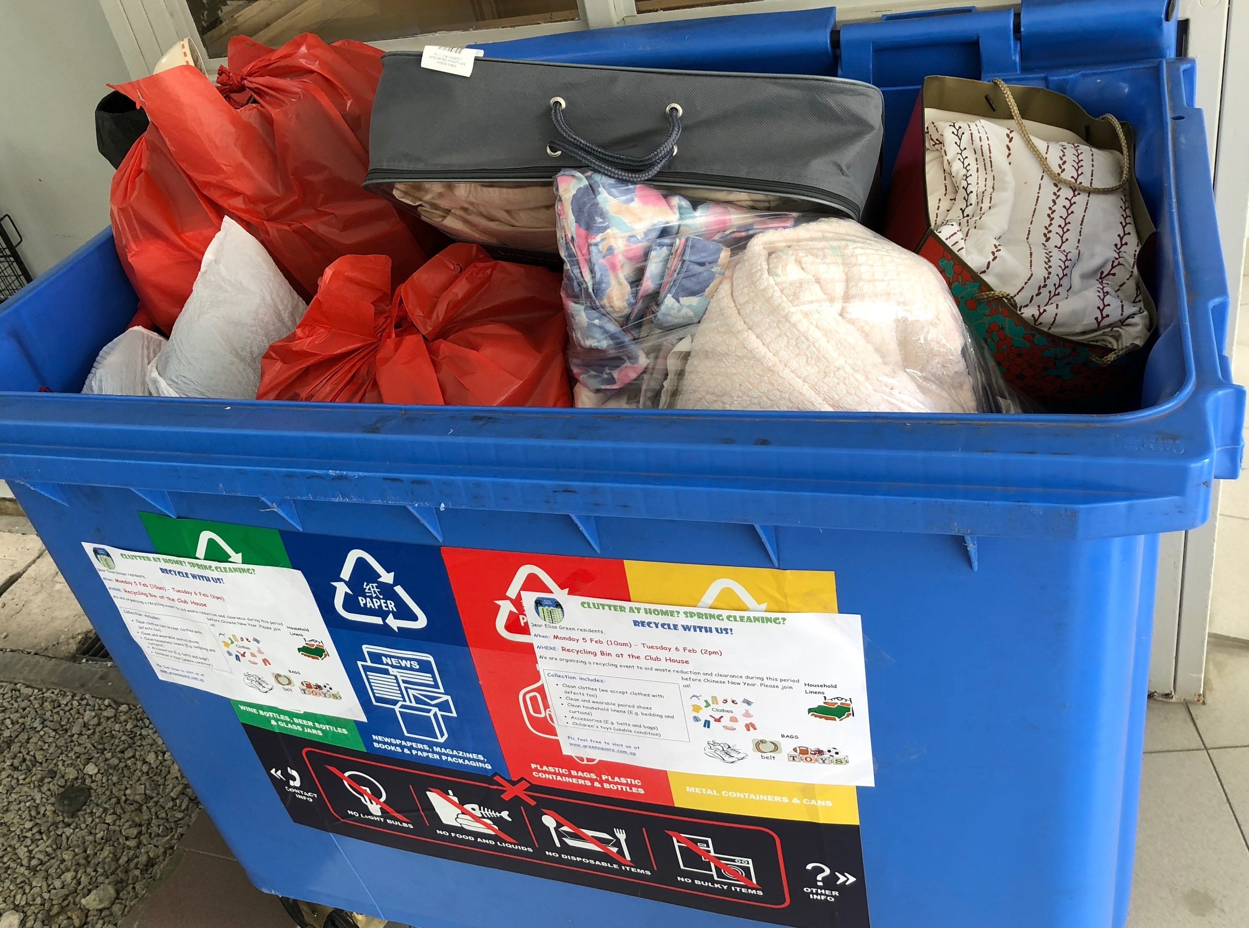 Chinese New Year Recycling Event @ Condominiums
